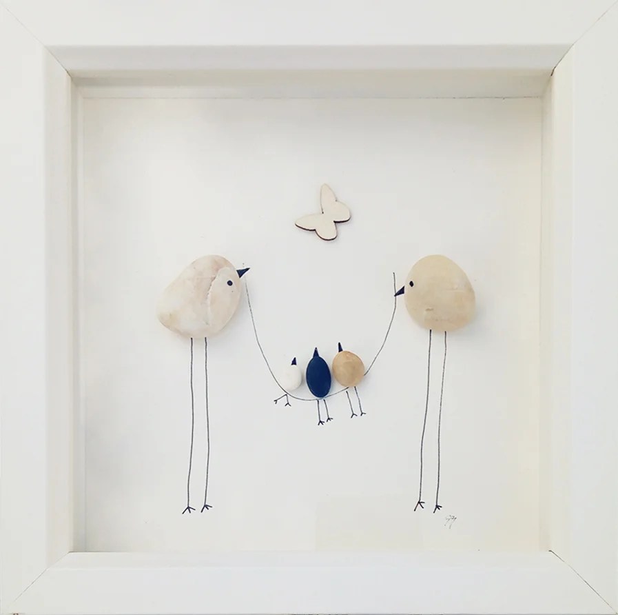Pebble Art Frame Greta Pebble Art
