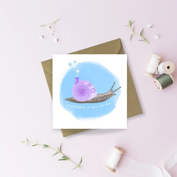 Greeting card - Home sweet home Sayers Studio