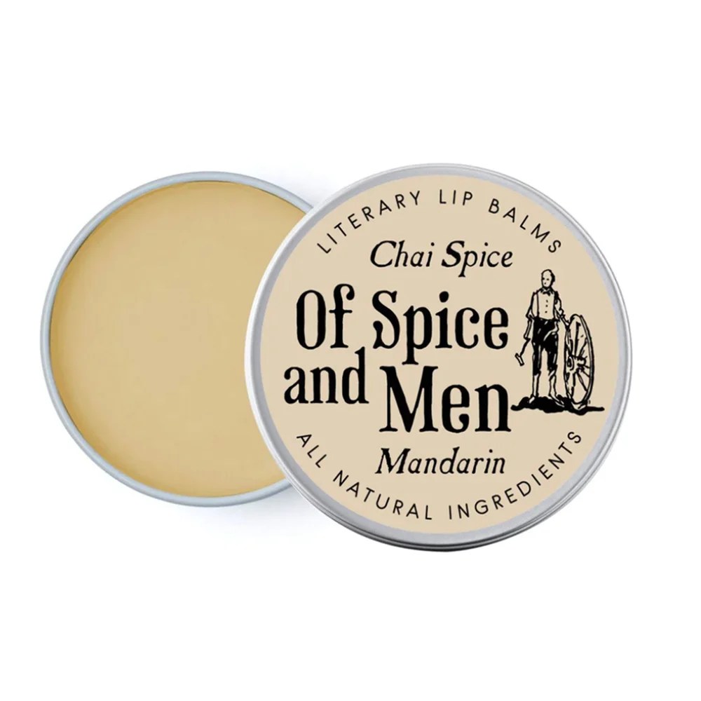 Literary Lip Balms - Of spice and men