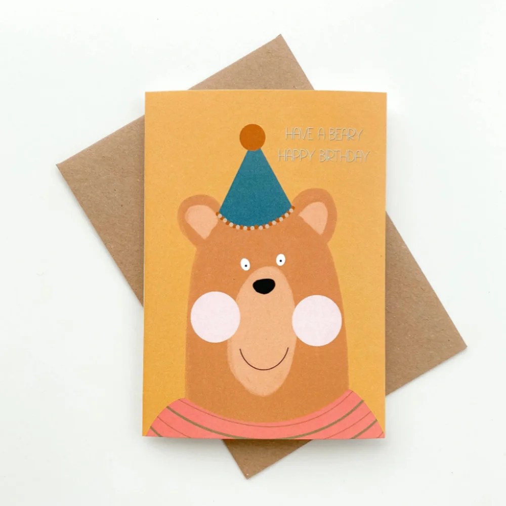 Rudai Olla - Birthday cards - Bear