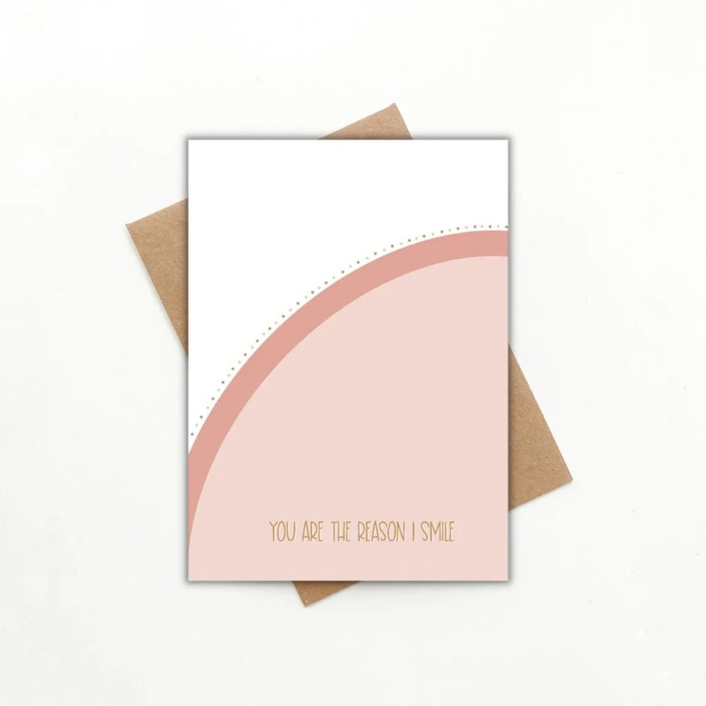 You are...greeting card - You are the reason Rudai Olla