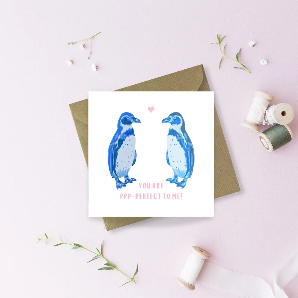 Love card - Sayers Studio - Perfect to me