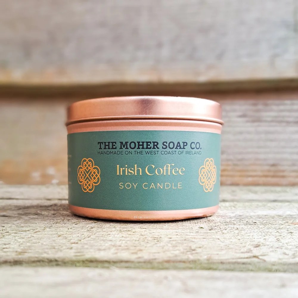 Candle by The Moher Soap - Irish coffee