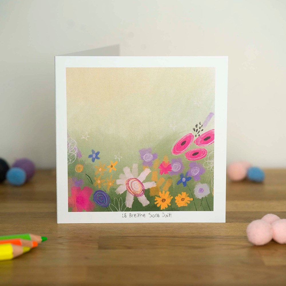 Greeting card - Birthday - Lá Breithe Sona Duit! Pear shaped studio