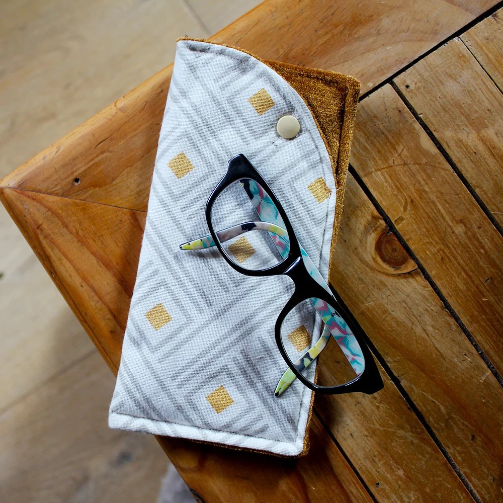 Glasses case - Geometric shapes Chou's Cottage