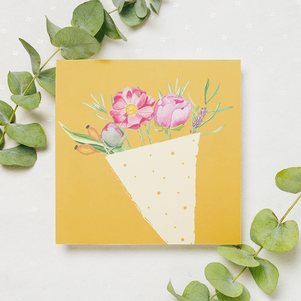 Greeting cards - Flower bouquet Tiny Studio