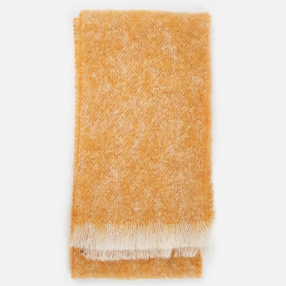 Mooneen Mohair scarf - Ochre Cushendale