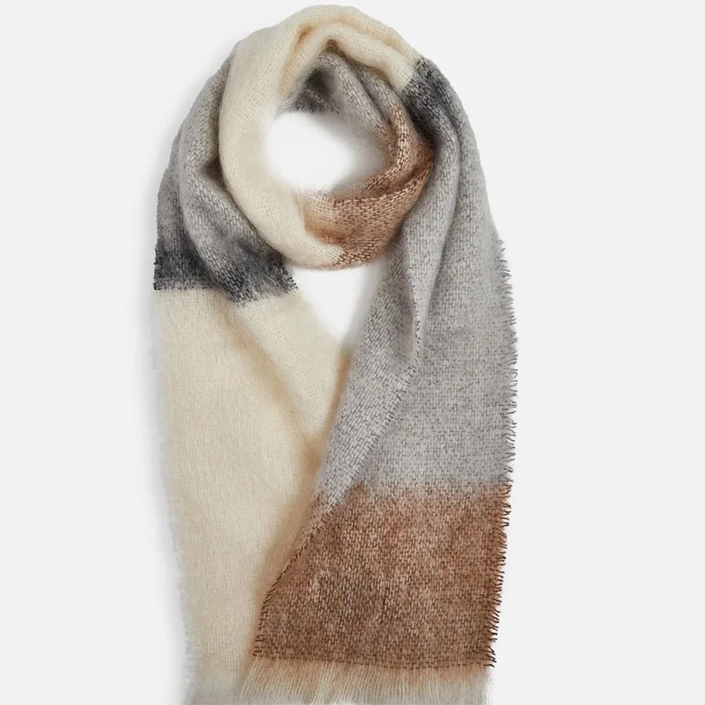 Silare Mohair scarf - Owl Cushendale
