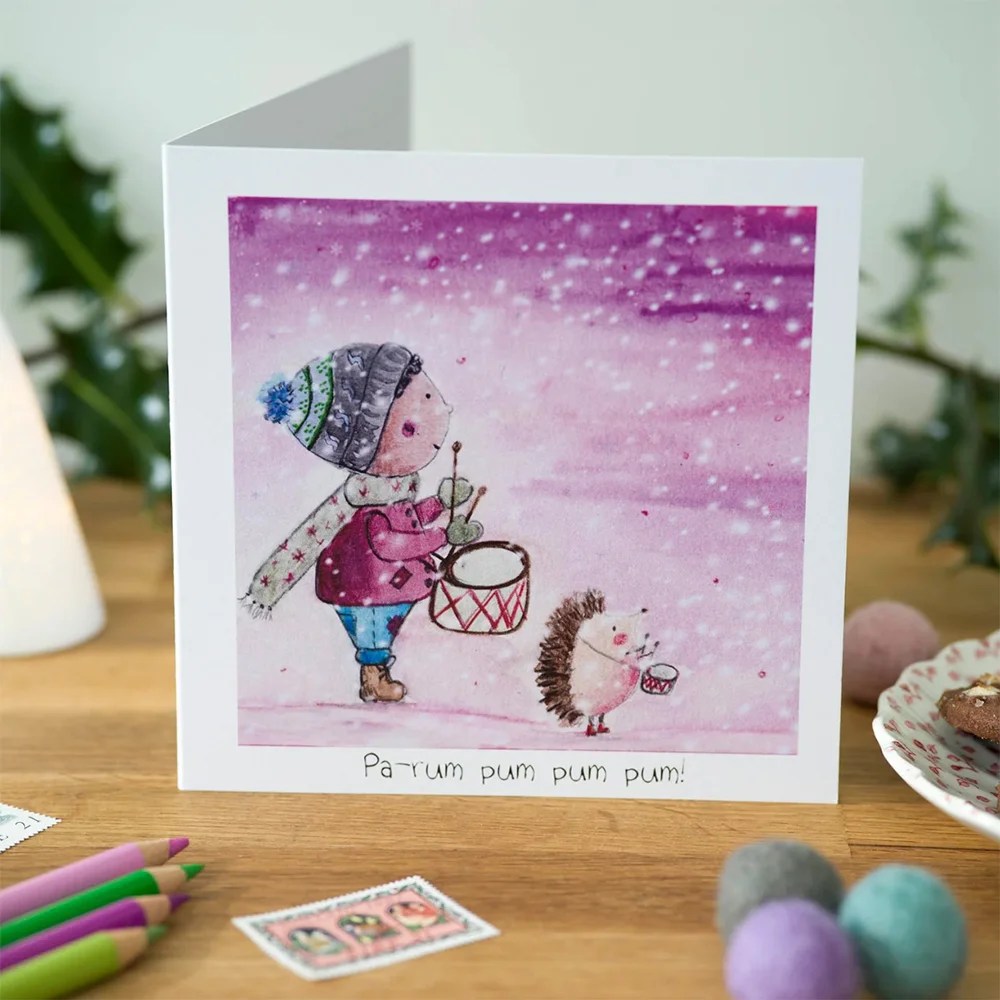 Greeting card - Christmas (Pear Shaped Studio) - Pa rum pum pum