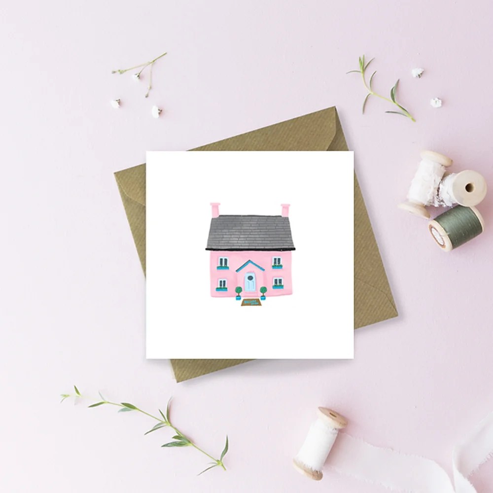 Greeting card - Home sweet home - New home Sayers Studio