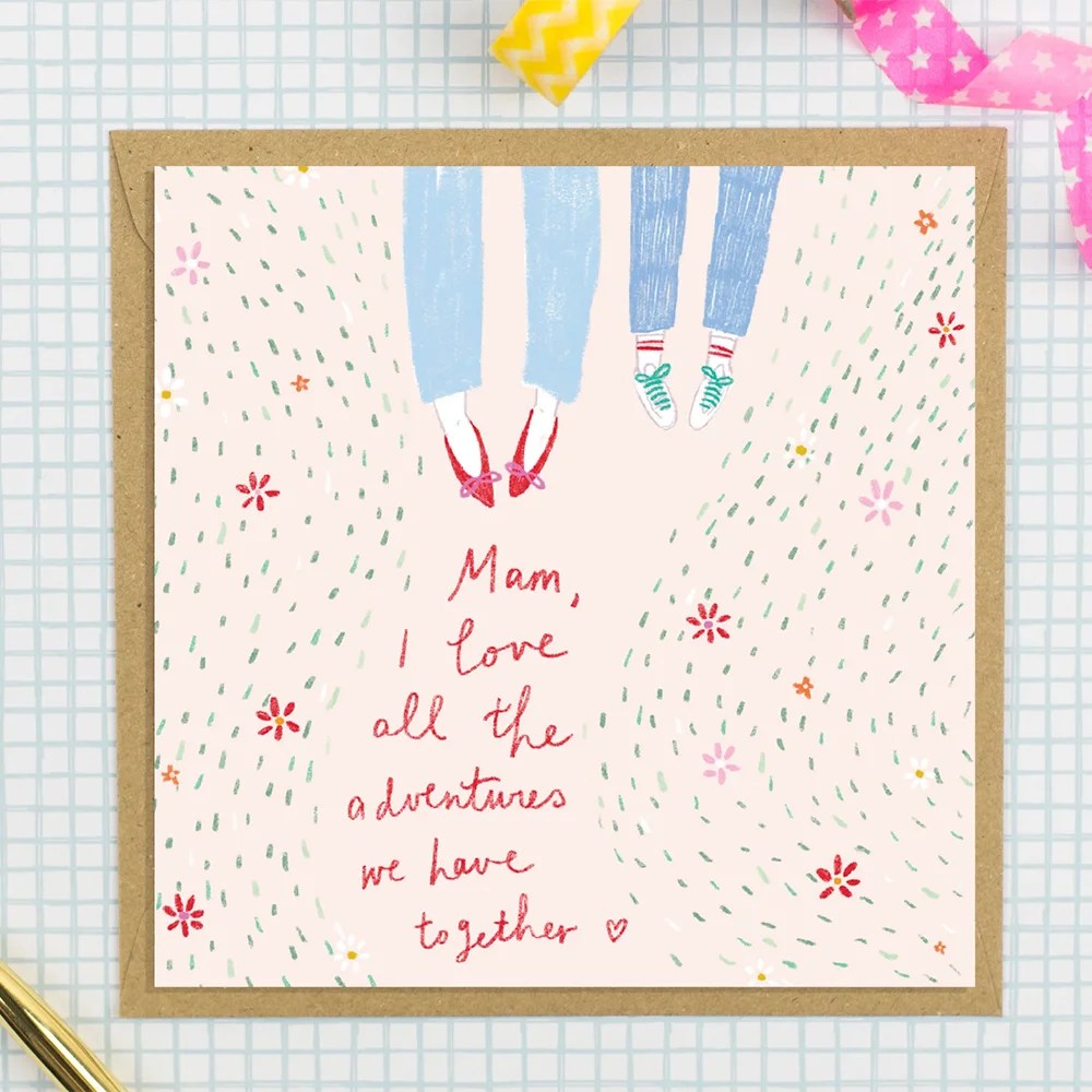 Greeting card - Mam Pickled Pom Pom