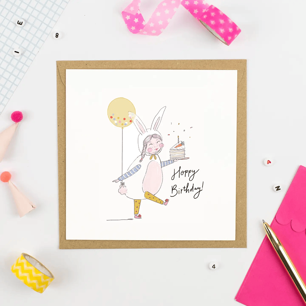 Greeting card - Birthday - Hoppy Birthday Pickled Pom Pom