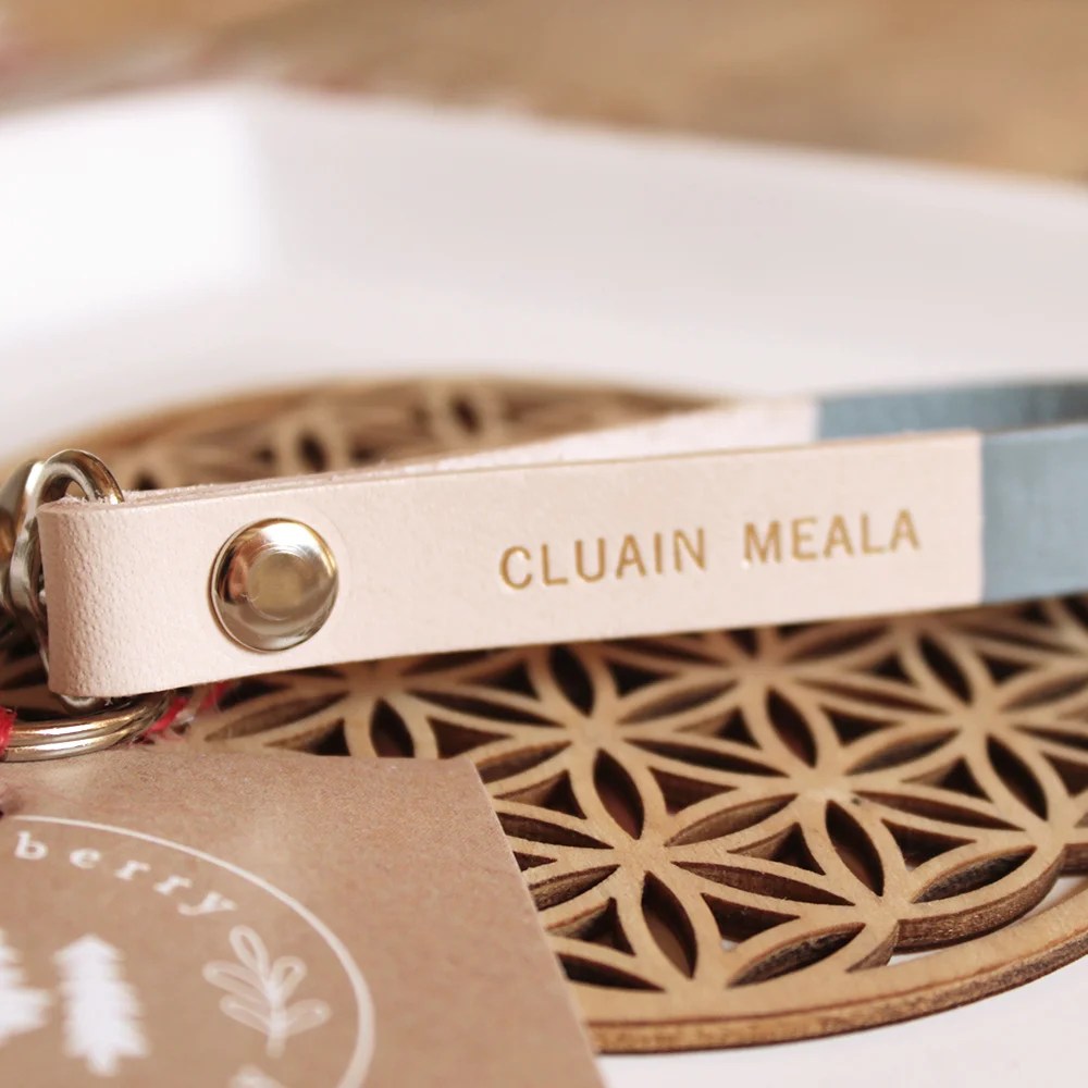 Clonmel Leather Keychains Moccaberry