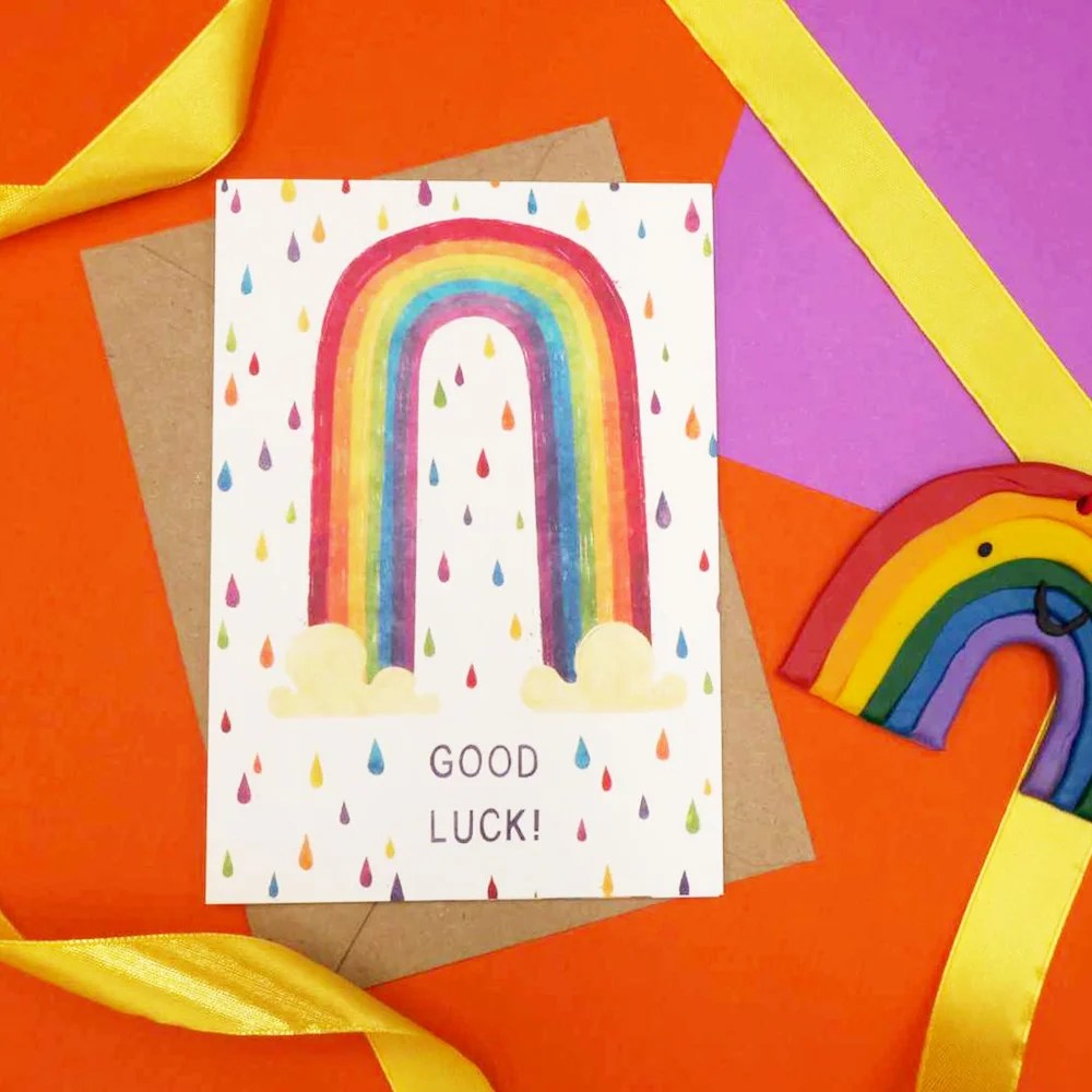 Good luck greeting cards - SB - Good luck Shannon Bergin