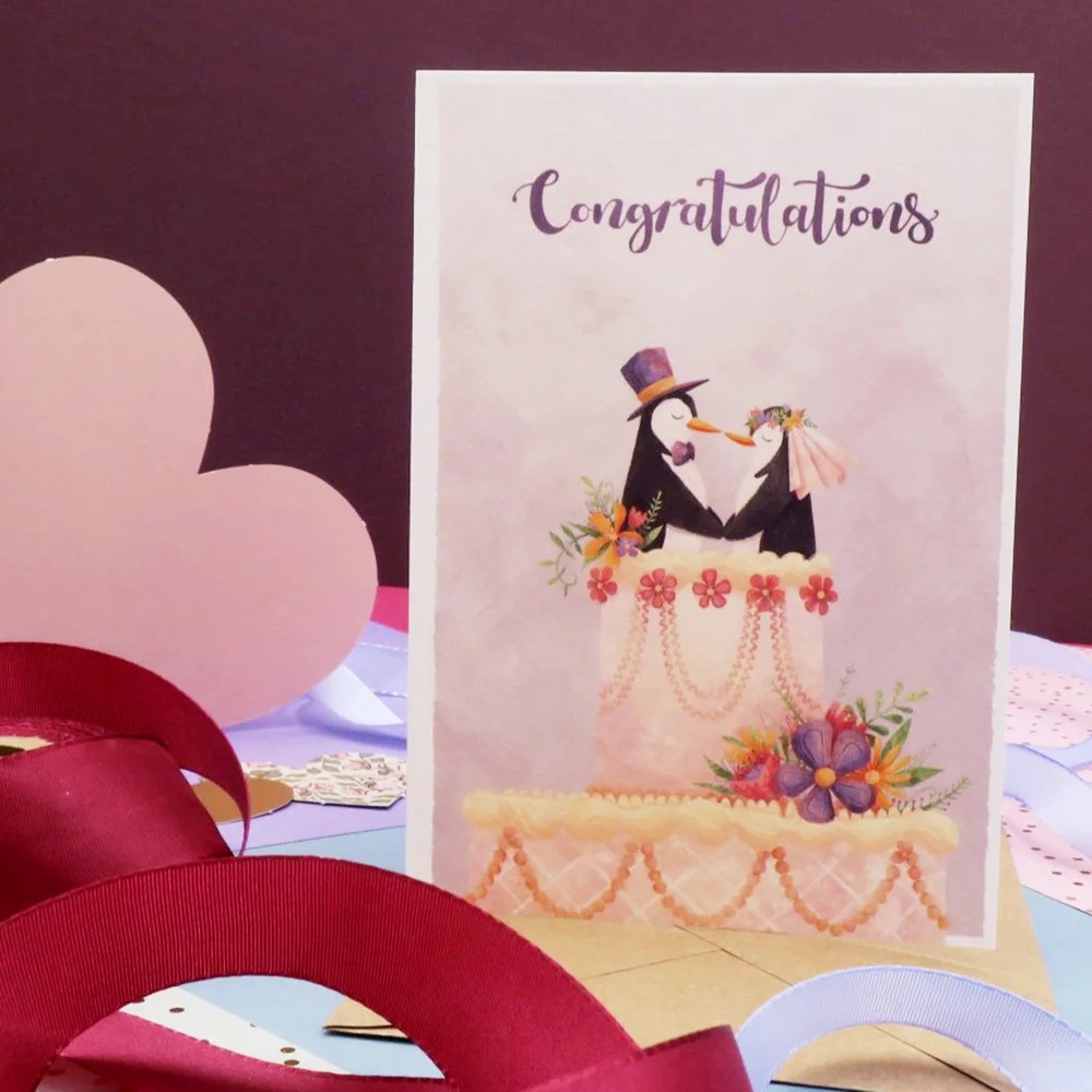 Wedding greeting cards - On your wedding day Shannon Bergin