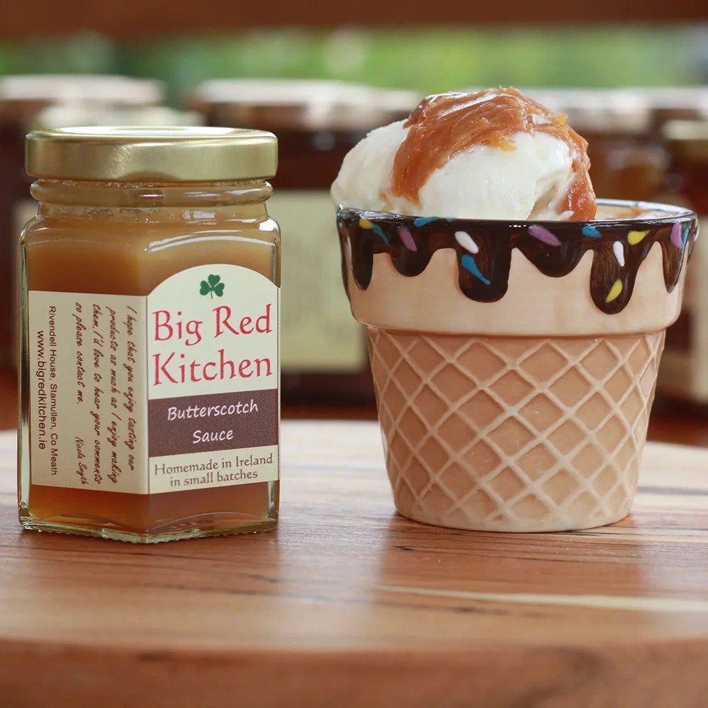 Irish Made Butterscotch - 130g Big Red Kitchen