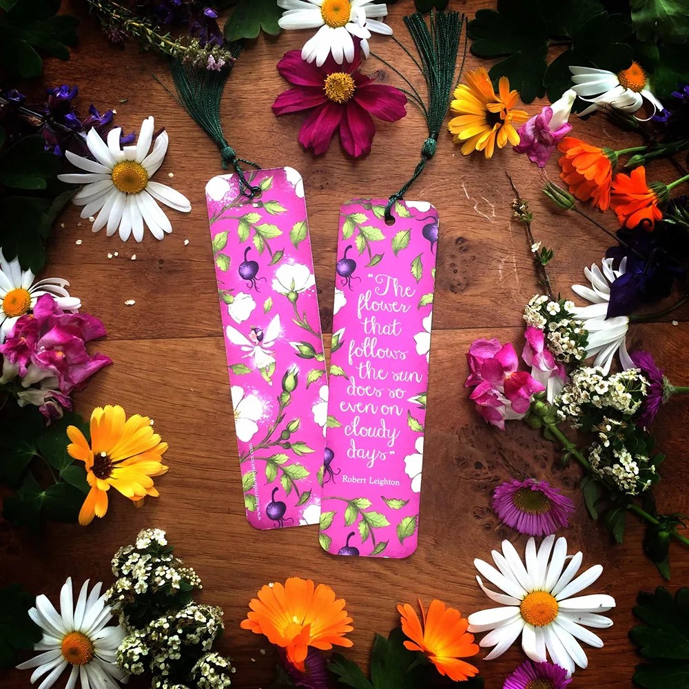Floral Bookmarks - Robert Leighton Burren Flower Fairies