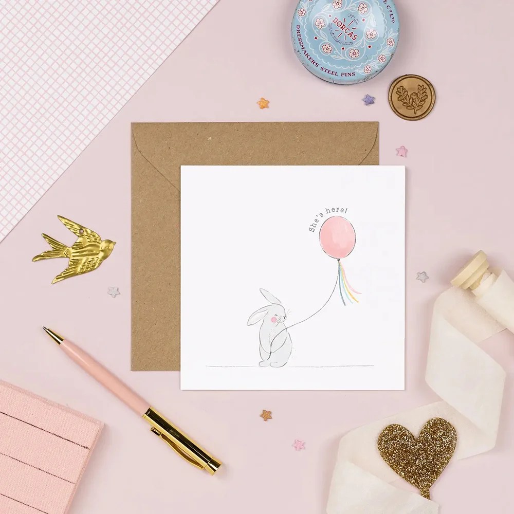 Pickled PomPom - New baby - She's here Pickled Pom Pom