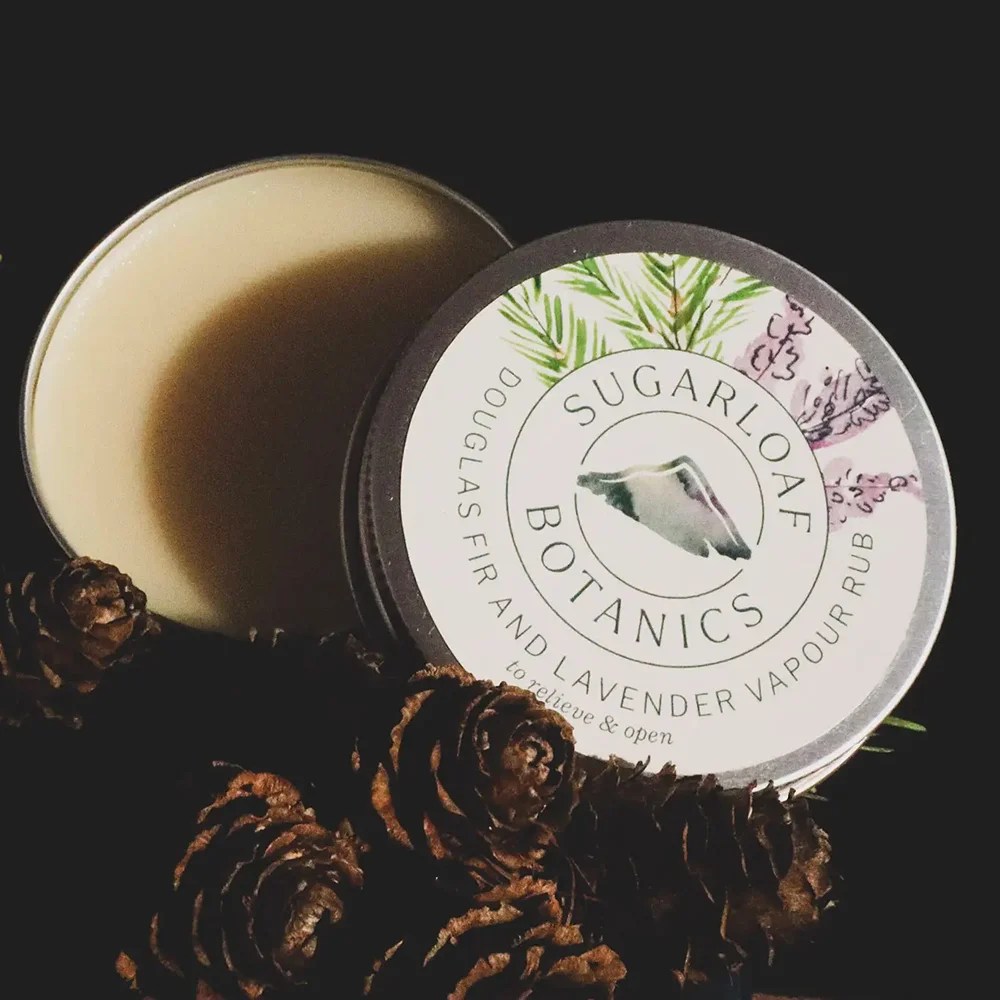 Douglas Fir and Lavender Vapour Rub Sugarloaf Botanics