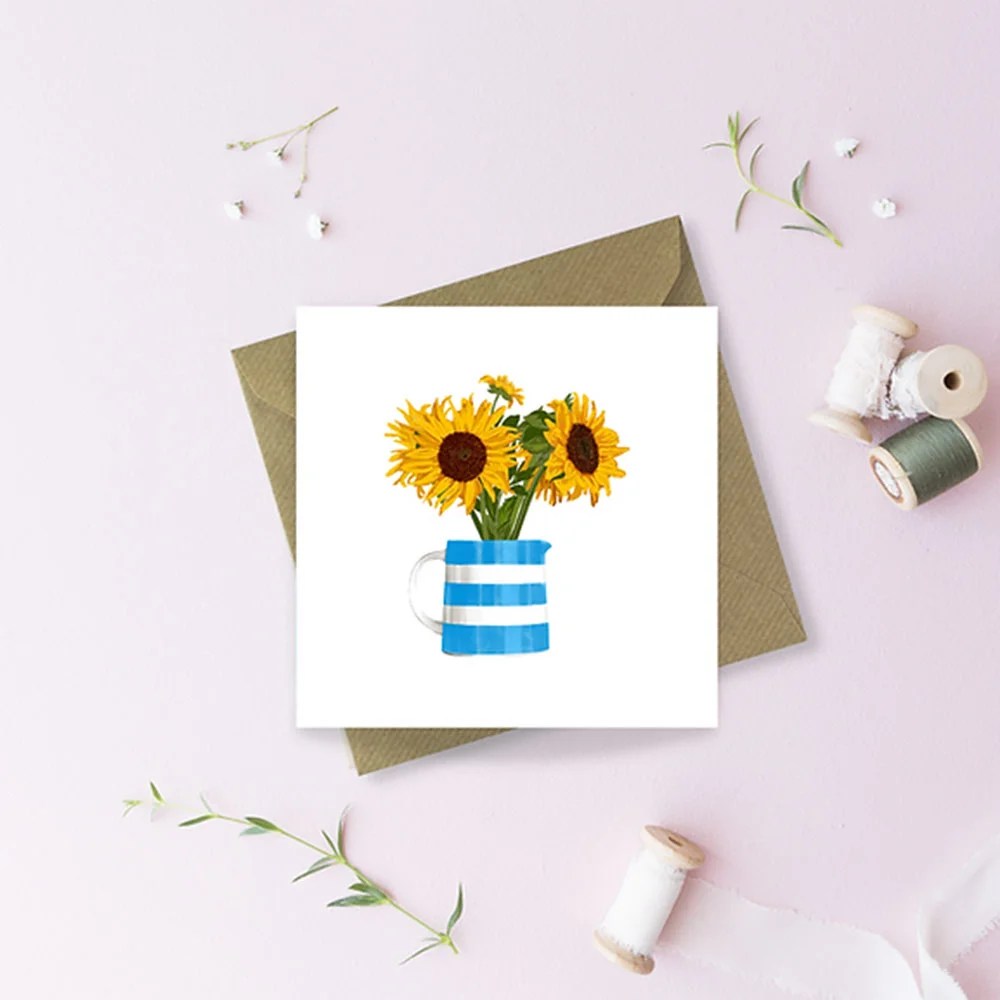 Greeting card - Flowers bouquet