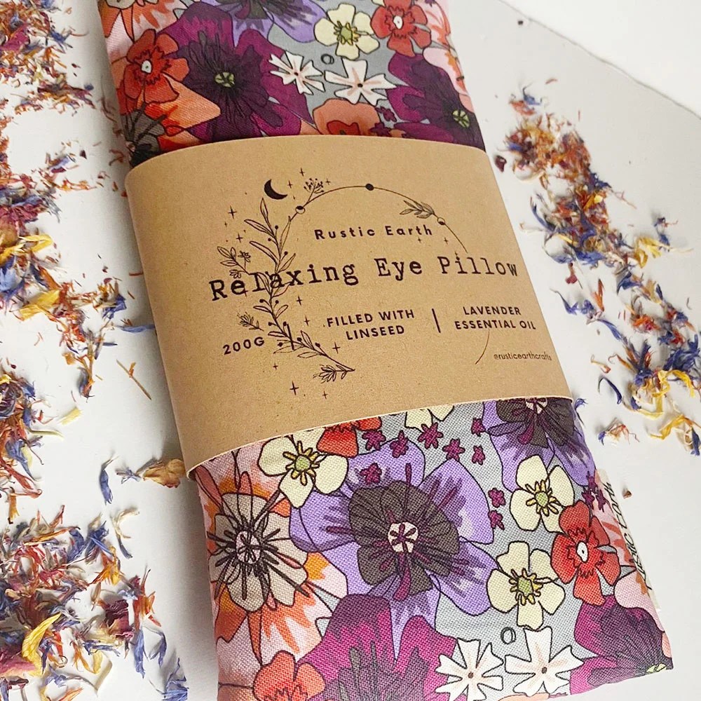 Linseed & Lavender Eye Pillow Rustic Earth