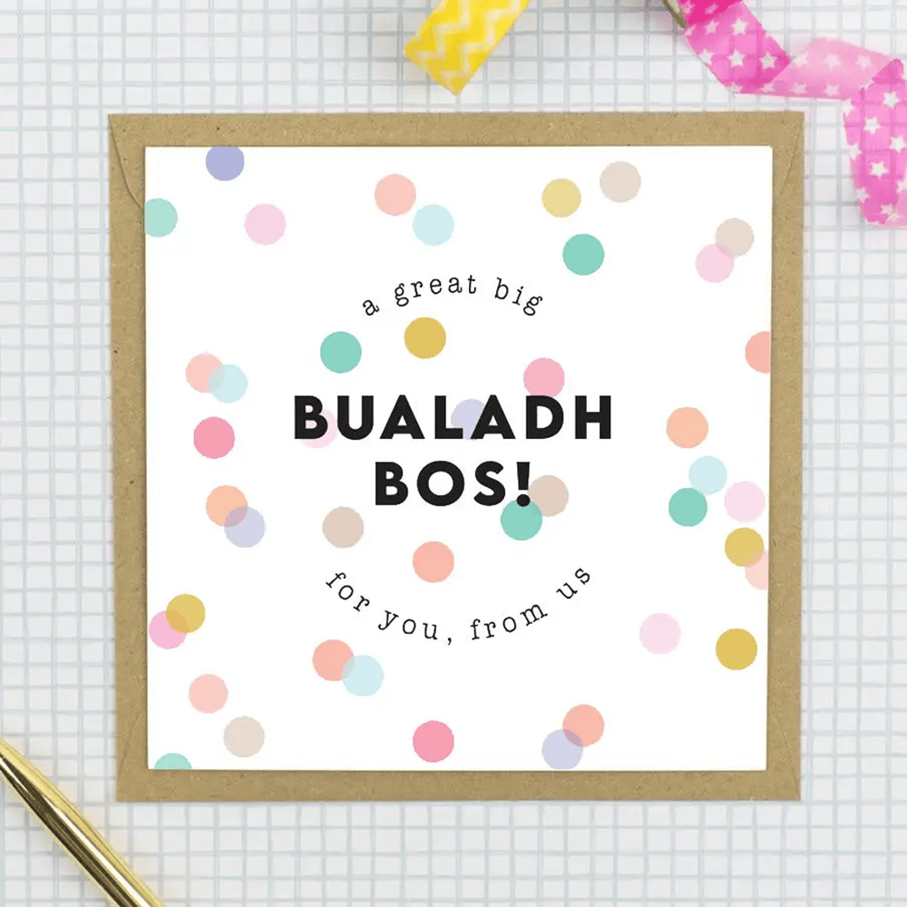 Greeting card - Birthday - Bualadh Bos! Pickled Pom Pom