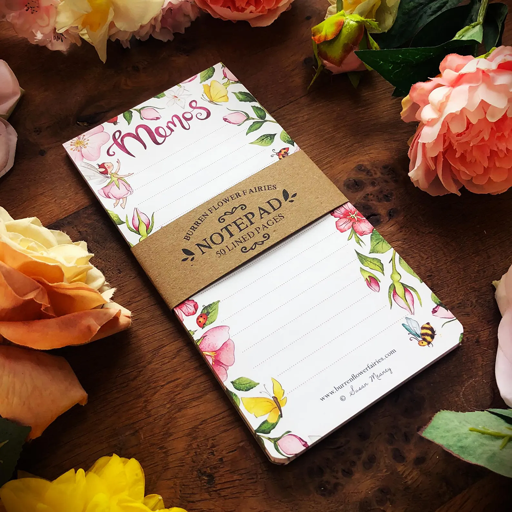 Notepad - Memos Burren Flower Fairies