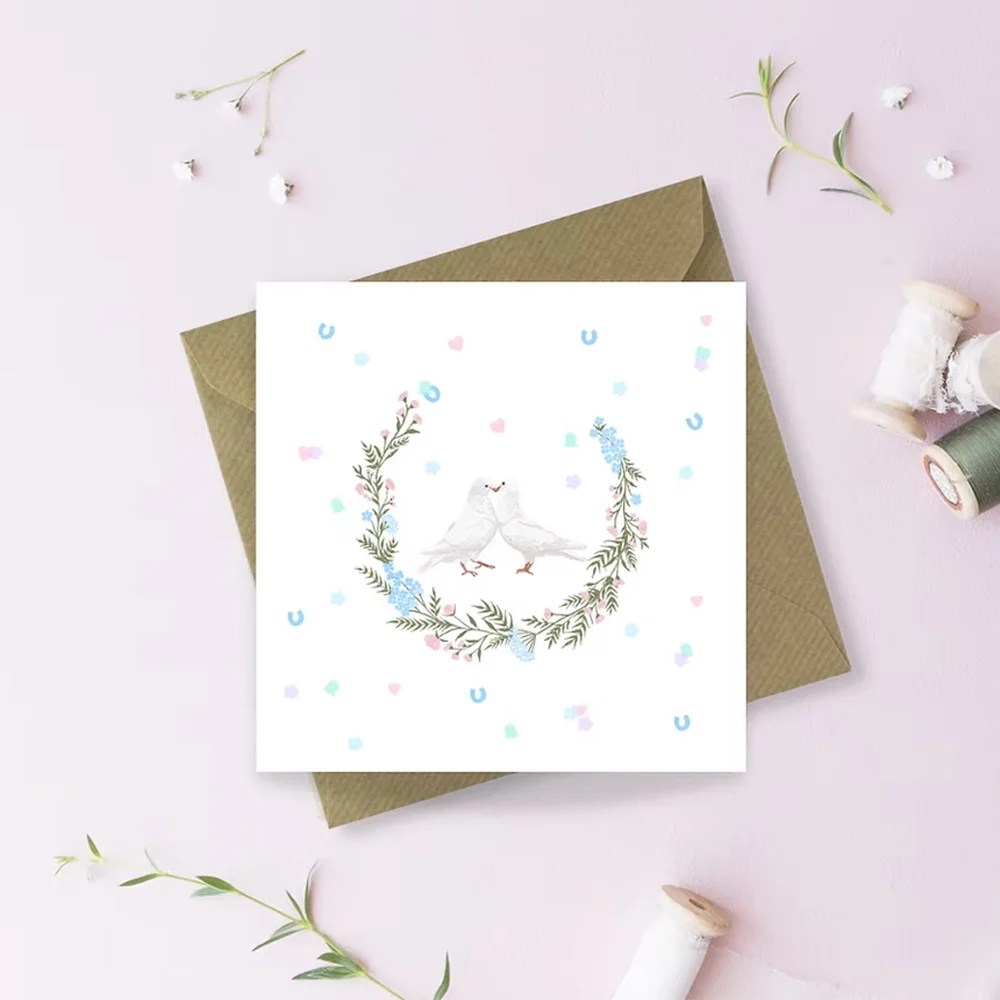 Happily Ever After cards - Doves Sayers Studio
