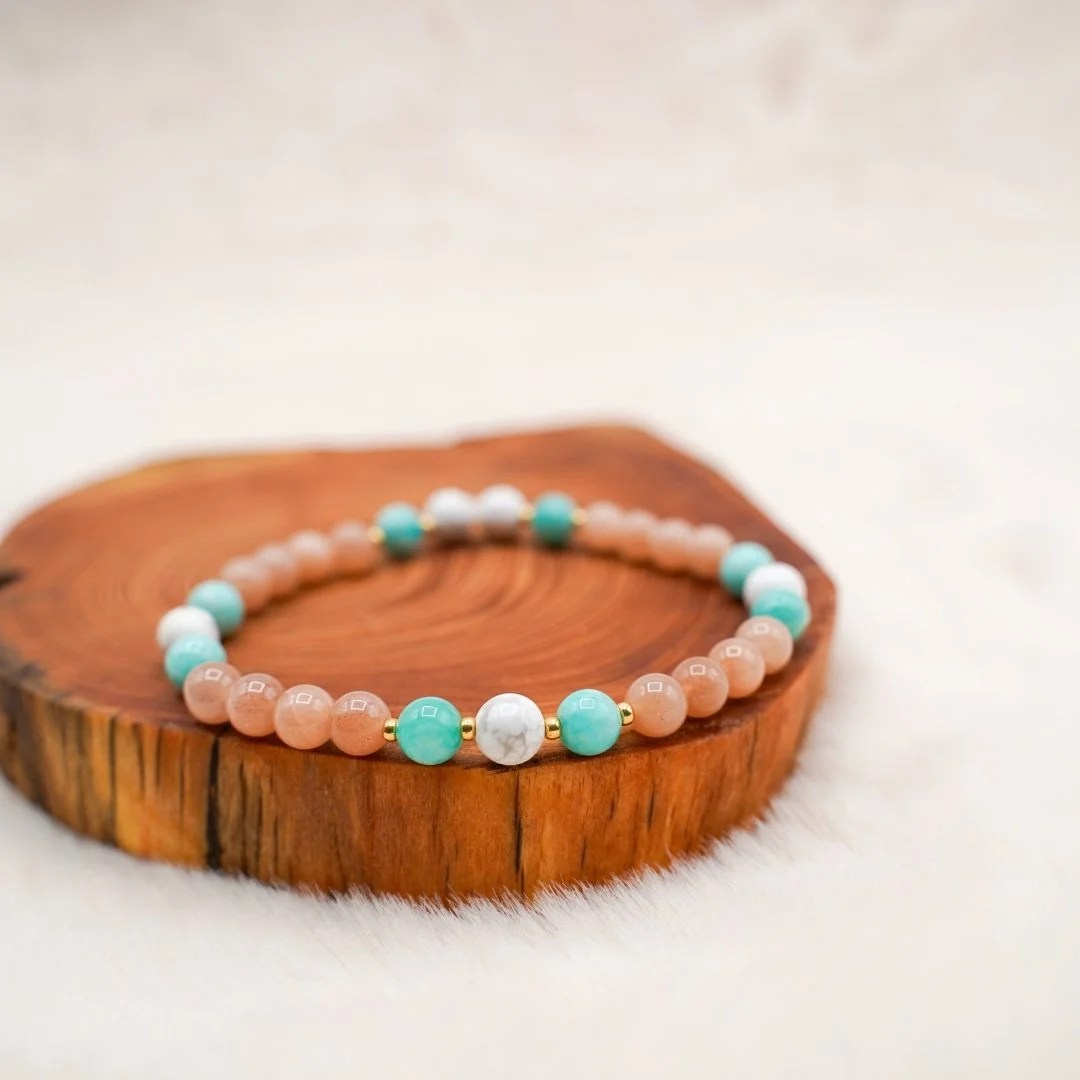 Semi-Precious Stones Bracelet - Large, Gently L'épicurieuse creations