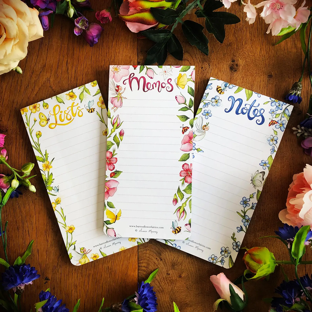 Notepad Burren Flower Fairies