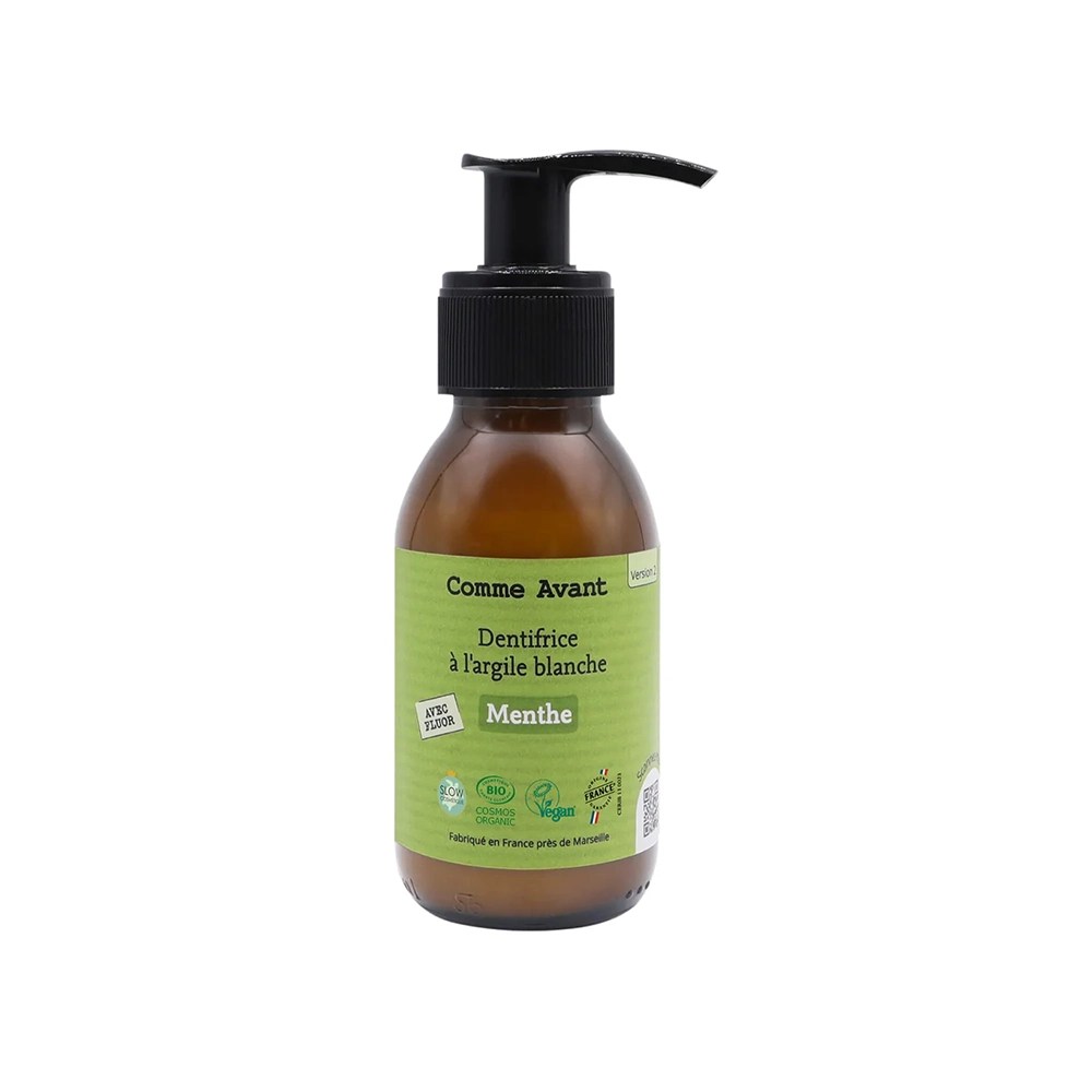Organic and Vegan Toothpaste - Mint Comme avant