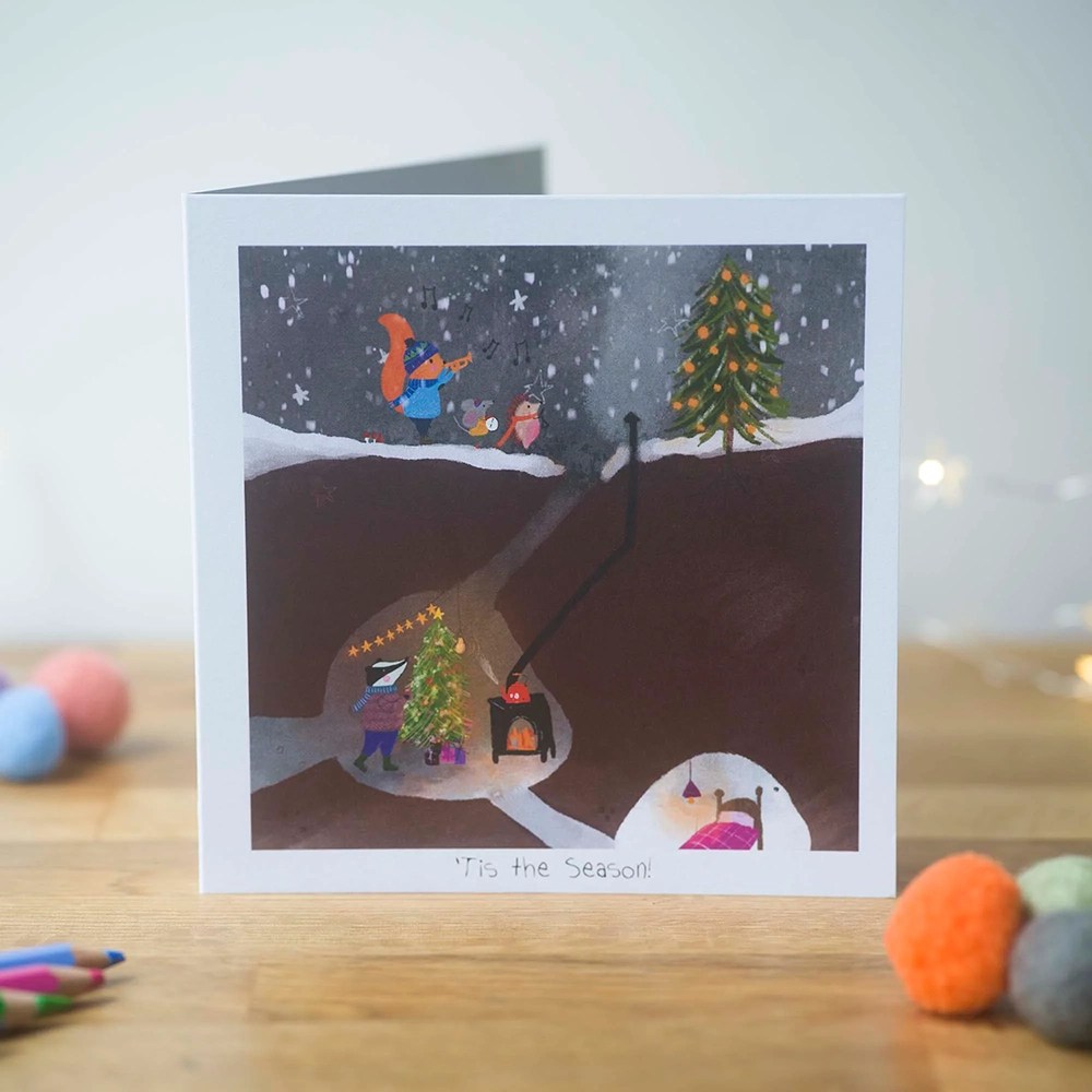Greeting card - Christmas (Pear Shaped Studio) - 'Tis the season