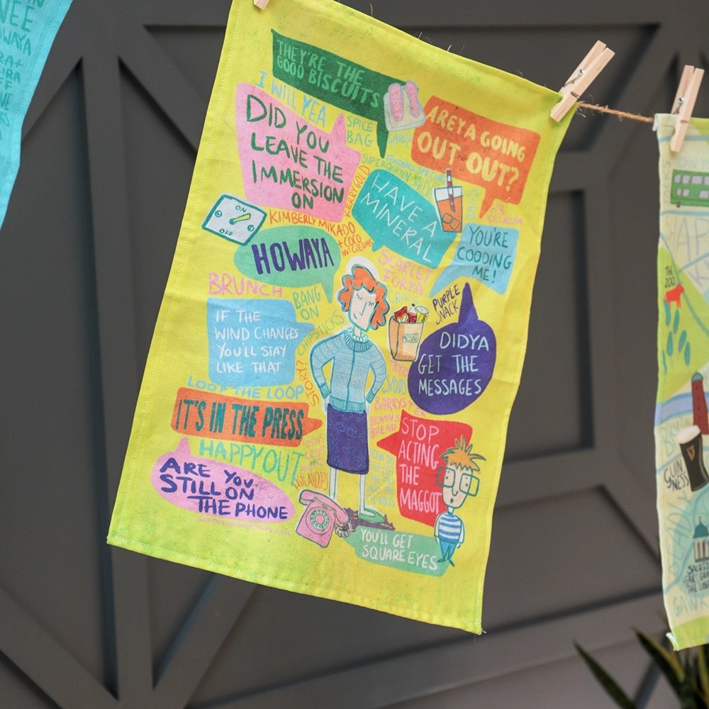 Irish Mammies Tea towel