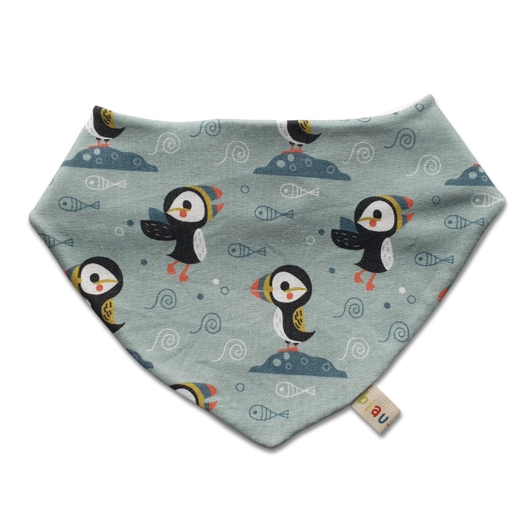 Organic Cotton Jersey Dribble Bib