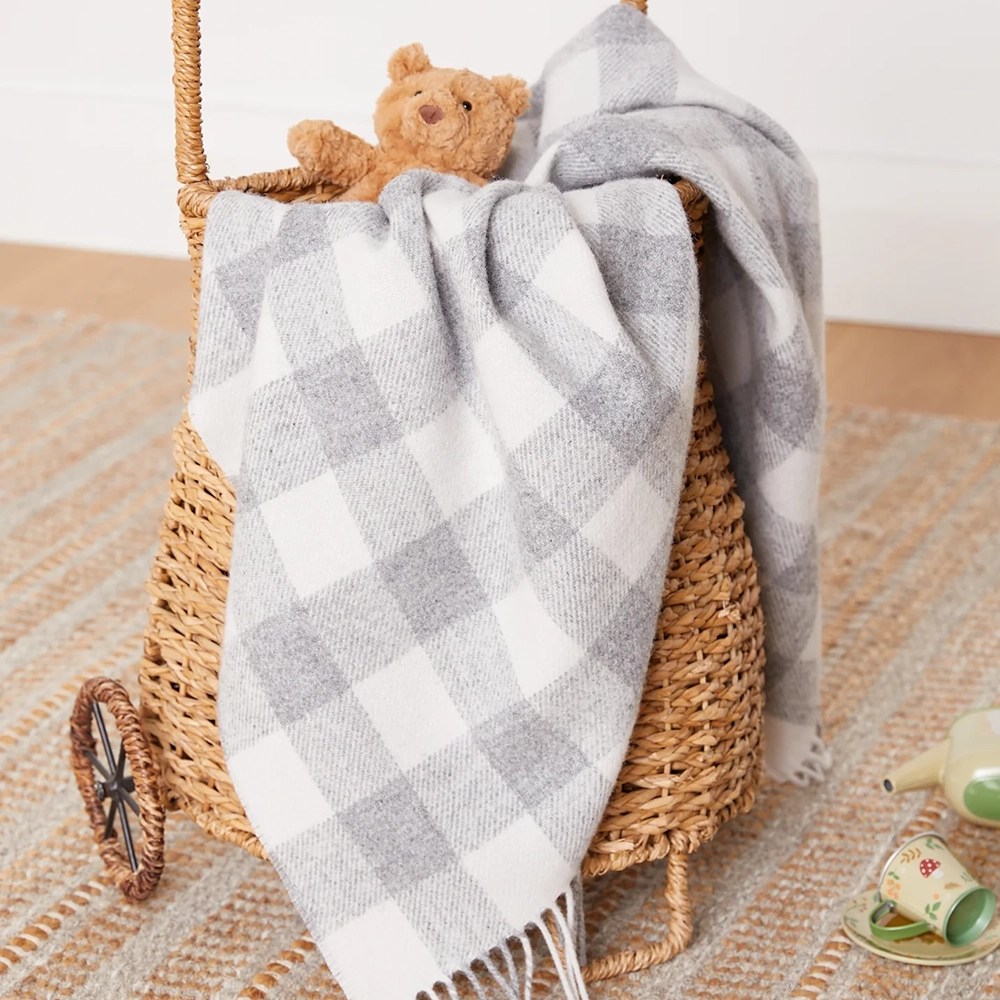 Foxford Lambswool Baby Blanket