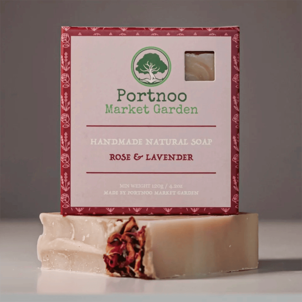 Portnoo Market Garden Soap - Rose and Lavender