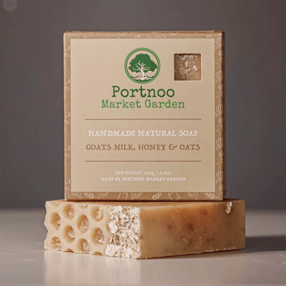 Portnoo Market Garden Soap - Goats Milk, Honey and Oats