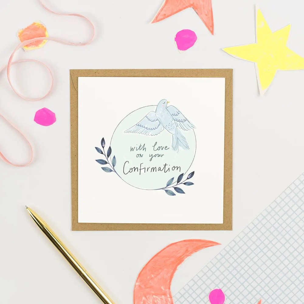 Greeting card - On Your Confirmation Pickled Pom Pom