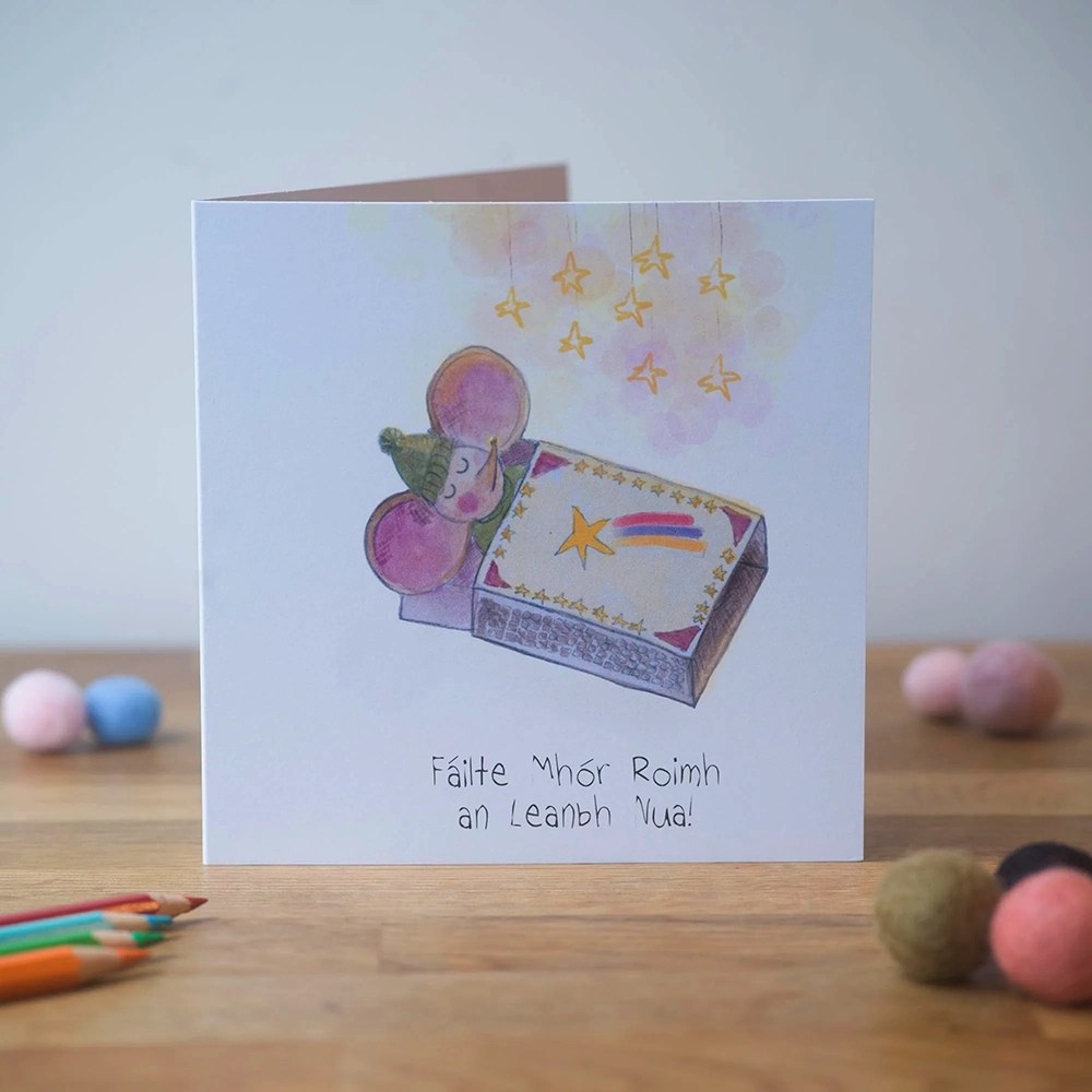 Greeting card - New baby (Pear Shaped Studio) - Fáilte mhór...