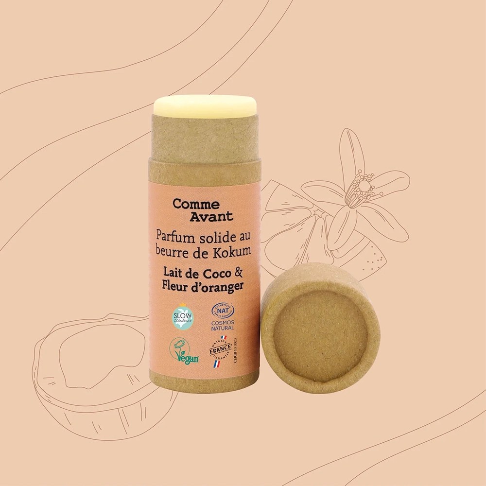 Natural Solid Perfume - Coconut milk & orange blossom