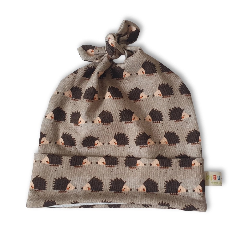 Organic Cotton Jersey Baby Hat Biau Biau
