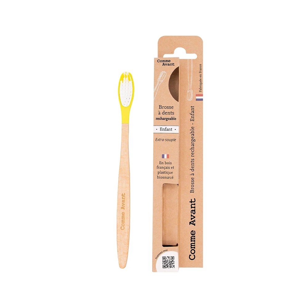 Wooden Toothbrush - Child - Extra-soft