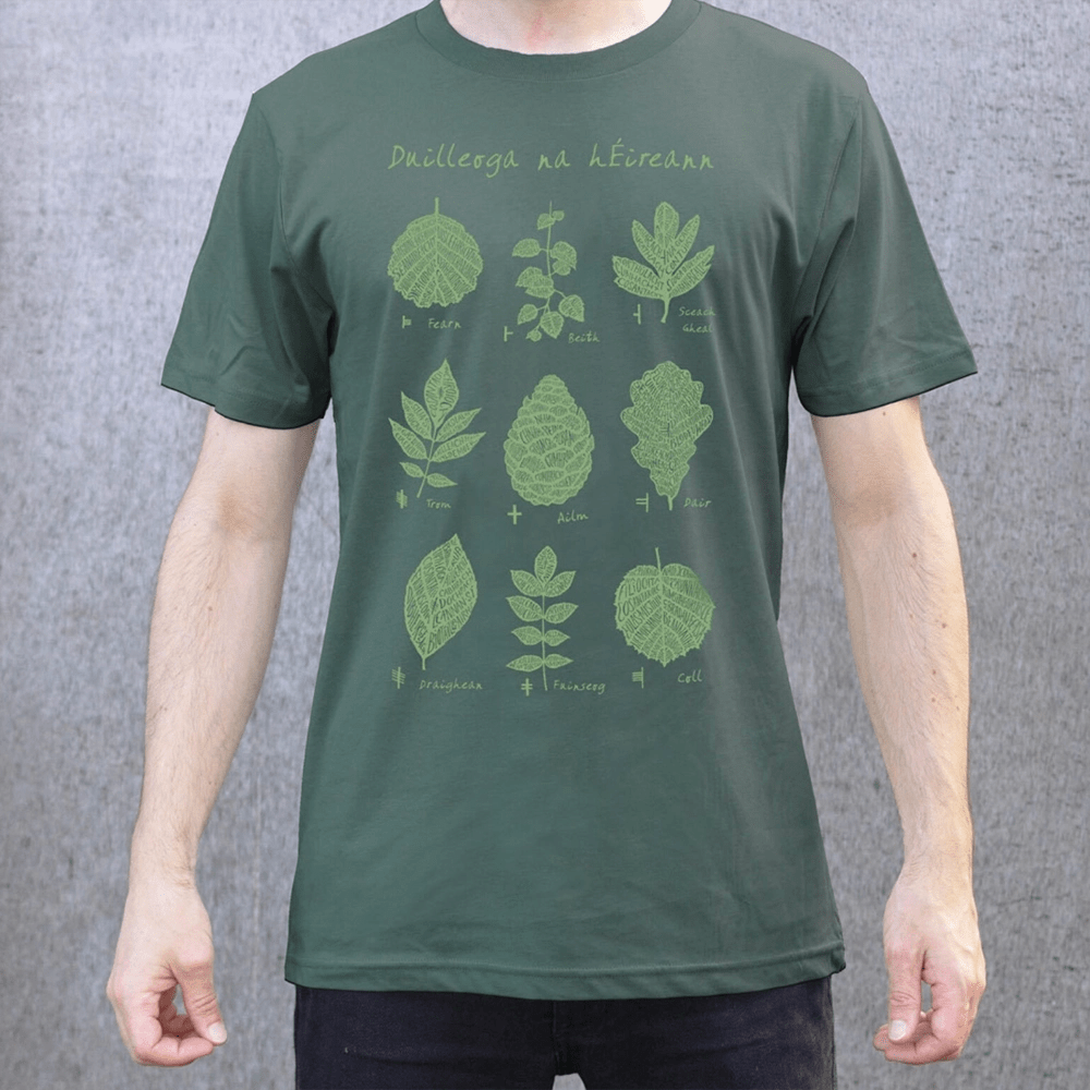 Unisex T-shirt - 9 leaves of Ireland Mireog