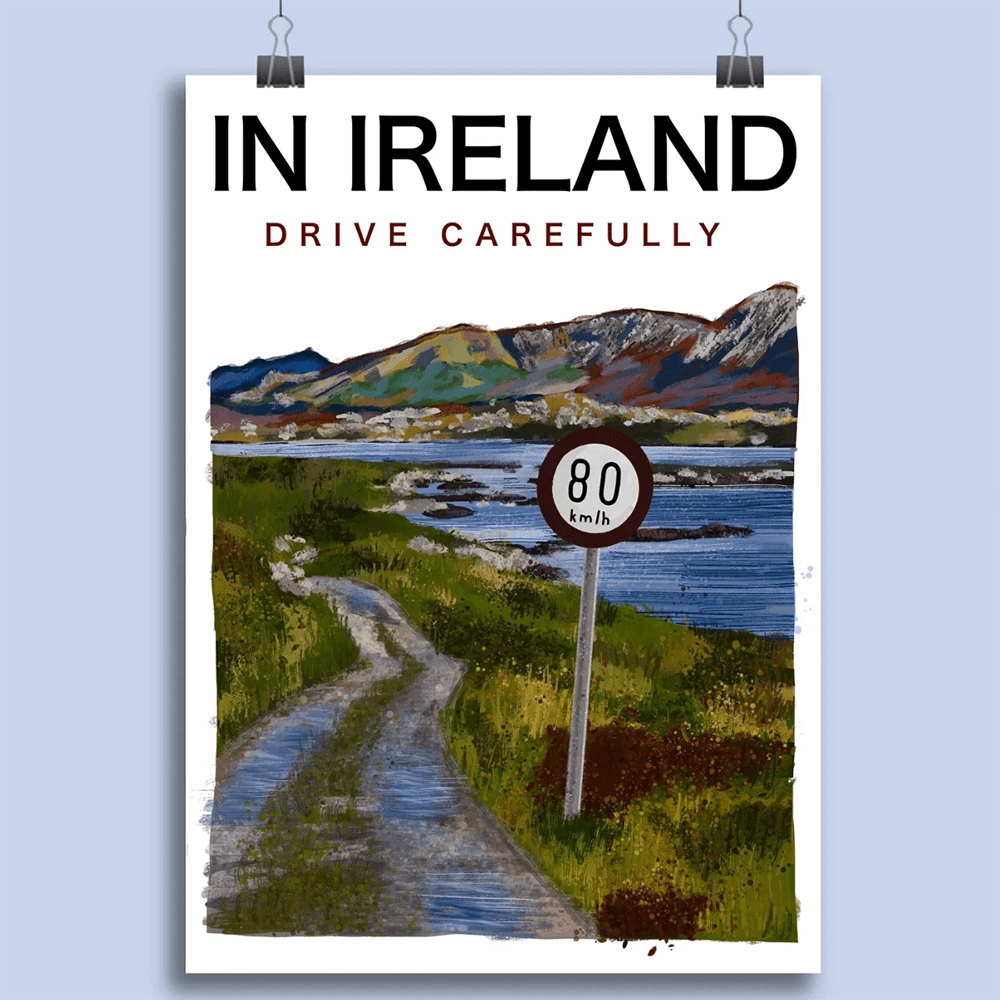Drive Carefully Print Explore with Marion
