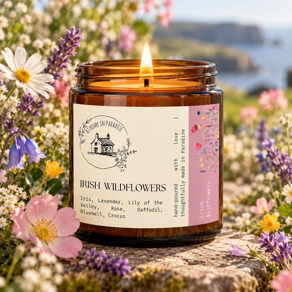 Inspired by Ireland Candles - Irish Wildflowers