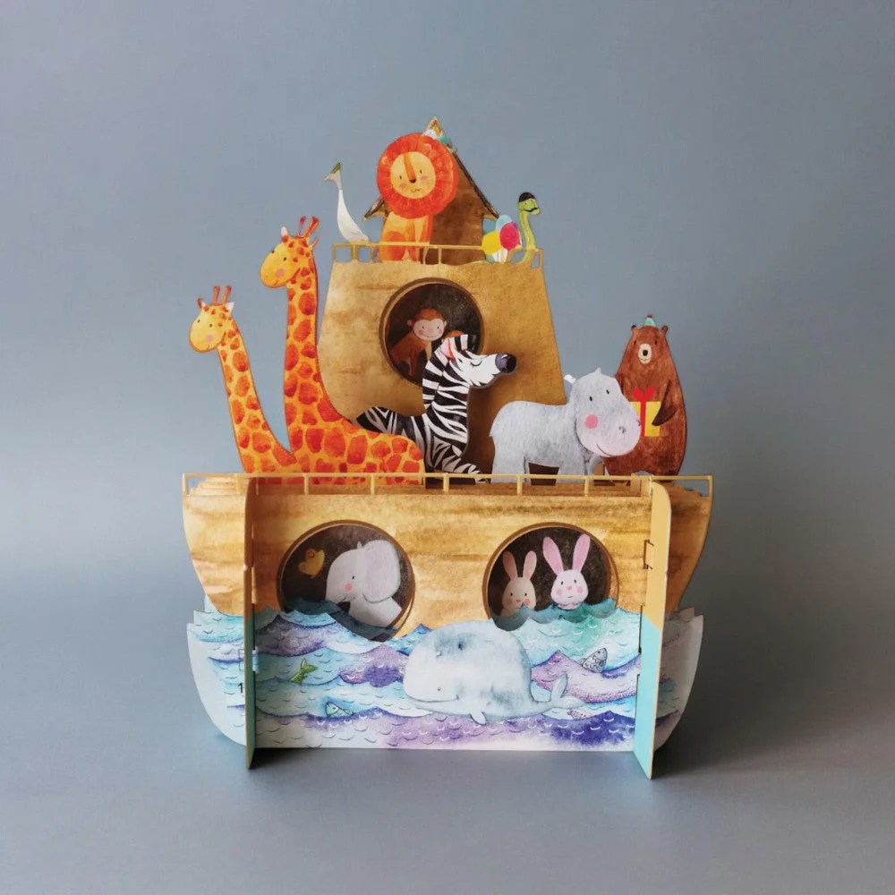 Children's Pop-Up Birthday Card – Ark Alljoy Design