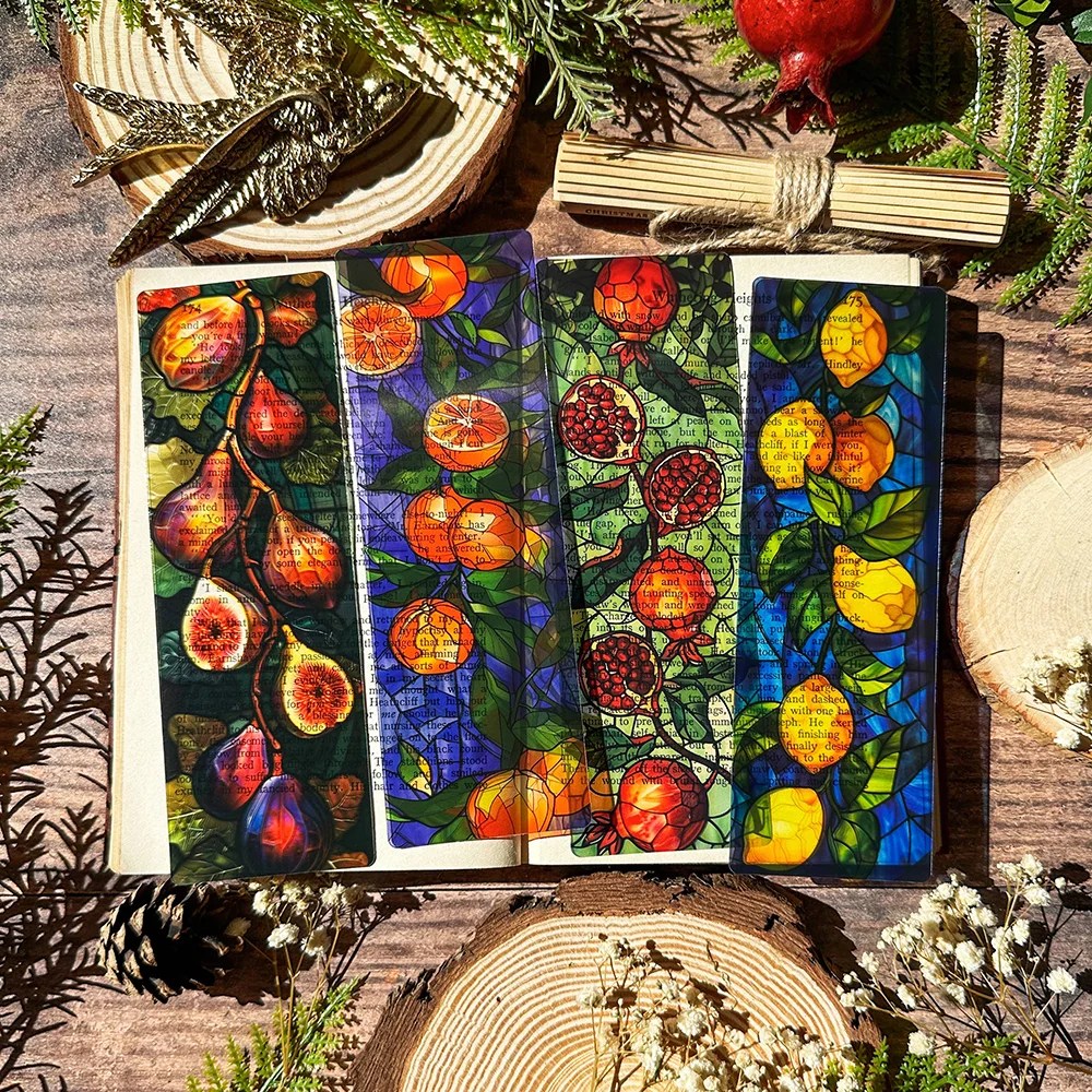 Stained Glass Bookmark Sonnet and Fable