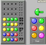 Find the exact positions of colored pegs. Online Version Mastermind Introduction