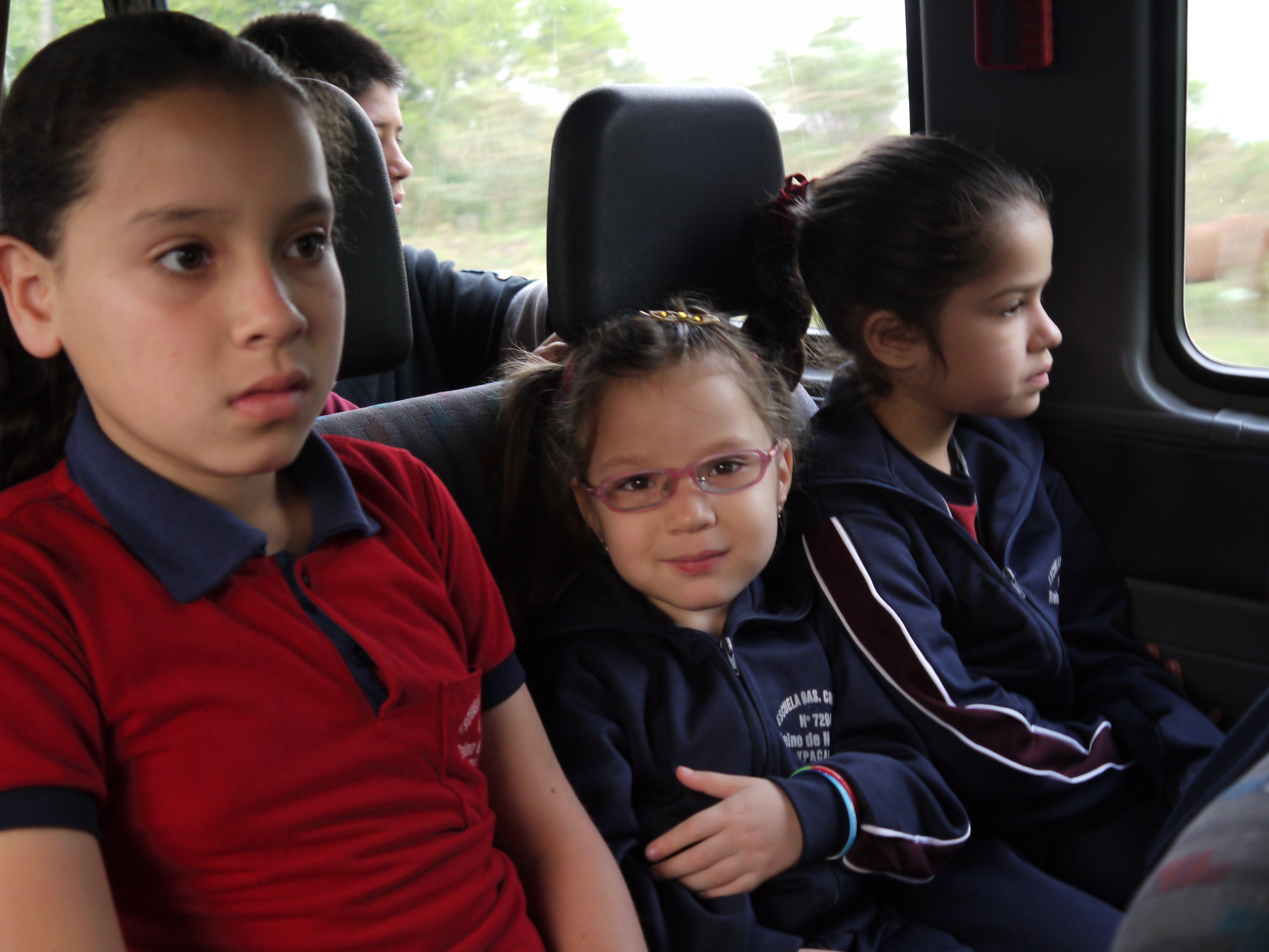 Patenkinder Tamara, Erika und Alheli