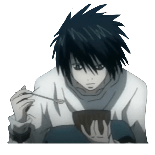 14 Telegram Sticker From Death Note Pack - Premium Light Art Gallery - 4K